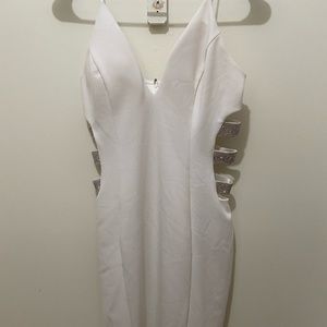 White medium classic mini Windsor dress